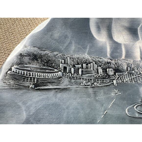 Wendell August Forge Hand Forged Metal Pittsburgh PA Plate - Picture 10 of 11